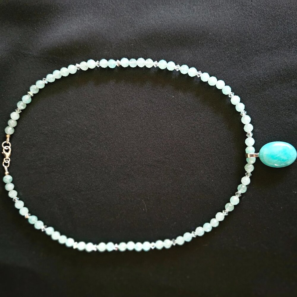 Handcrafted Artisan Amazonite Grade 'Aaa', Jade, … - image 2